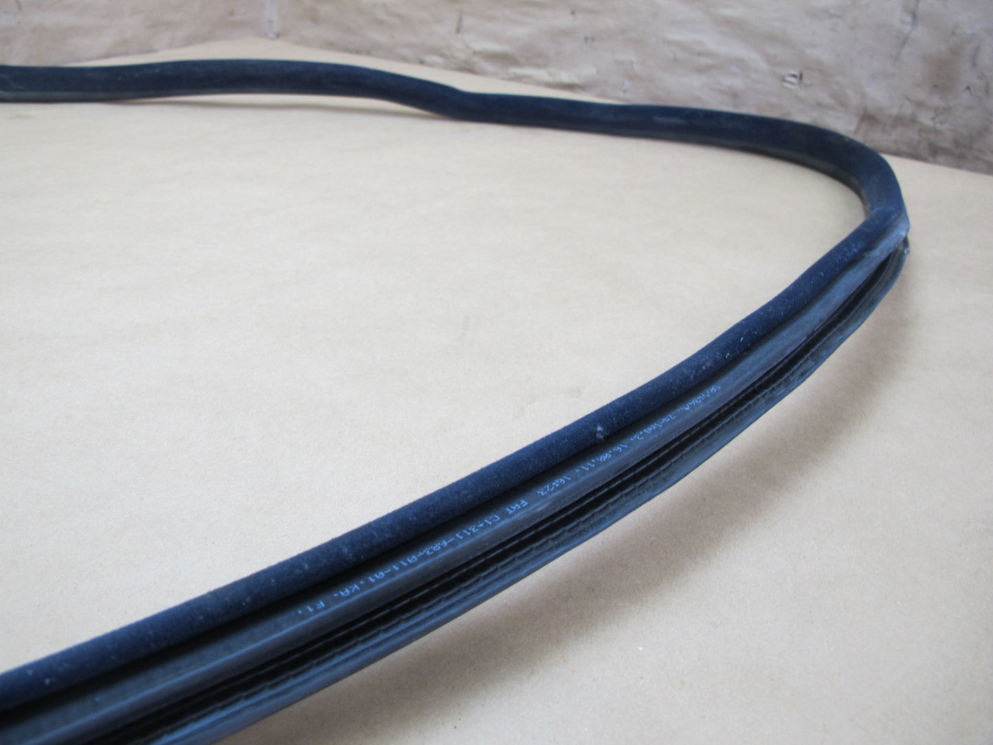 11-12 Fisker Karma Set of 5 Door & Trunk Weatherstrip Rubber Seal OEM
