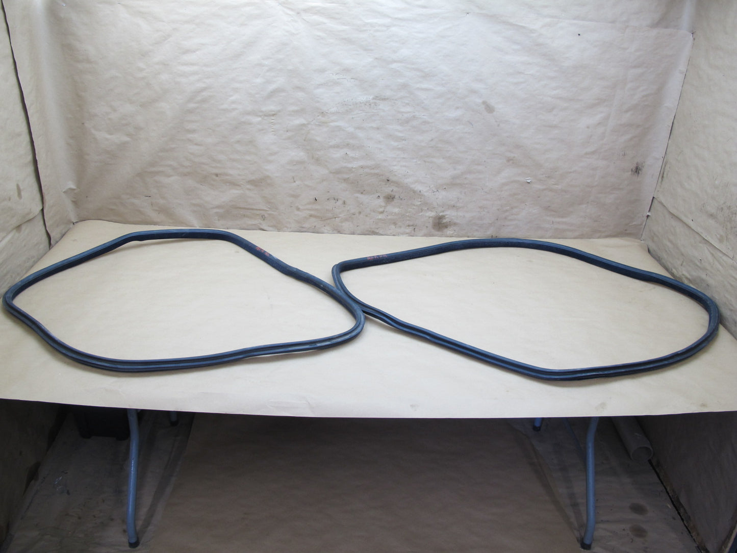 11-12 Fisker Karma Set of 5 Door & Trunk Weatherstrip Rubber Seal OEM