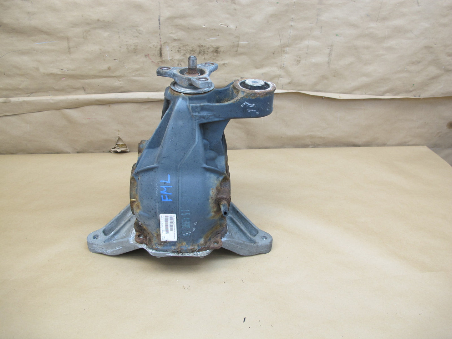 12-18 Mercedes W166 GLE350 ML350 AWD Rear Differential Carrier 3.67 Ratio OEM