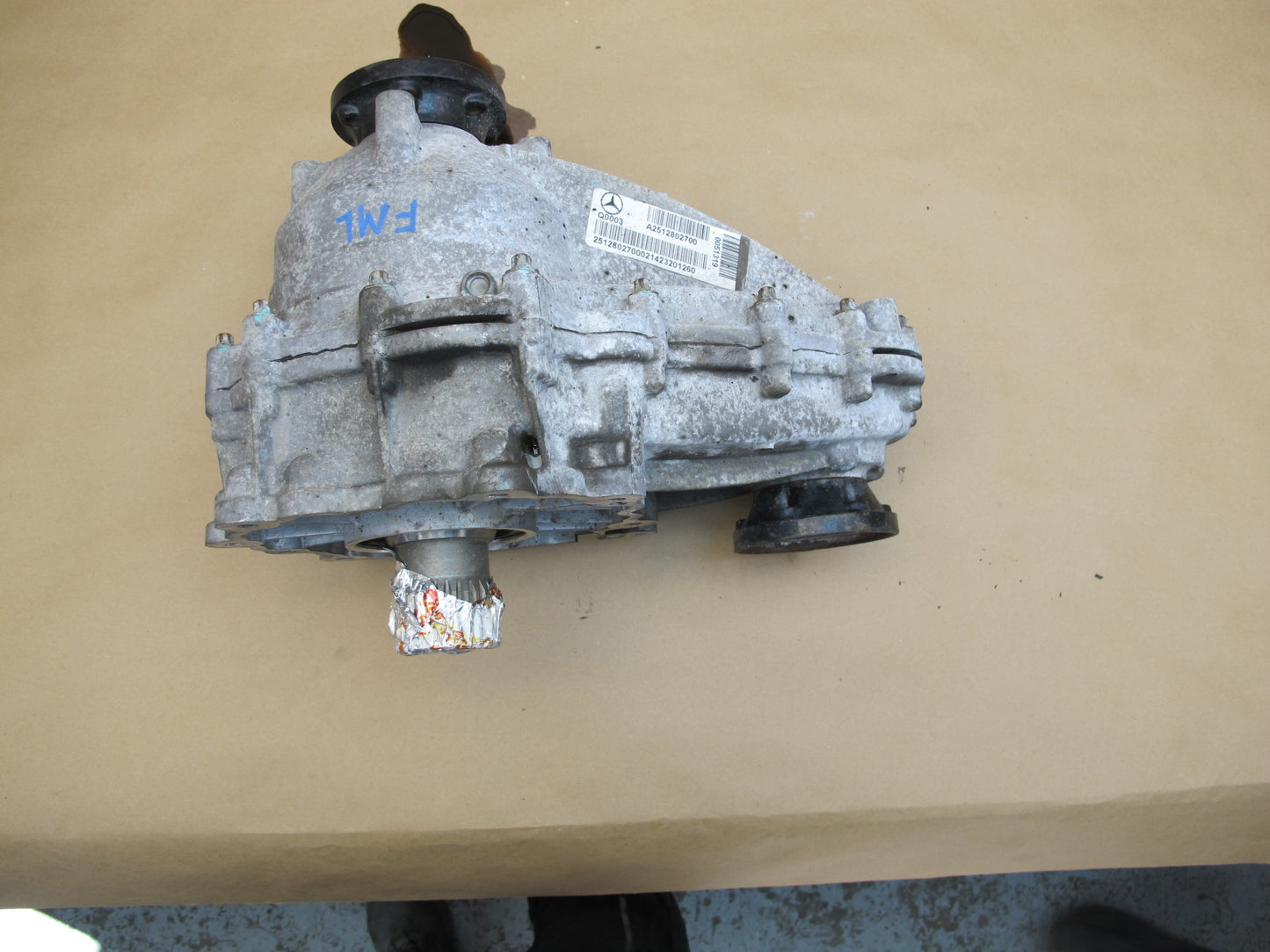 12-18 Mercedes W166 GLE350 ML350 AWD 4MATIC A/T Transfer Case 2512802700 OEM