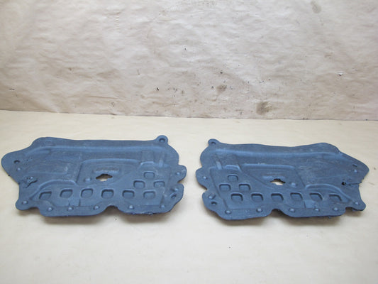 11-12 Fisker Karma Set of 2 Front Left & Right Door Sound Insulation Panel OEM