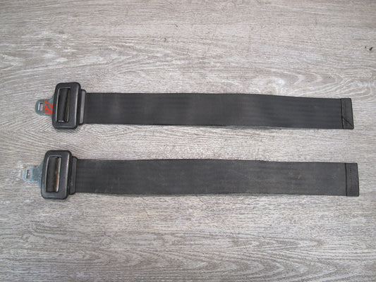 80-82 PORSCHE 924 REAR RIGHT & LEFT SIDE SEATBELT SET OEM