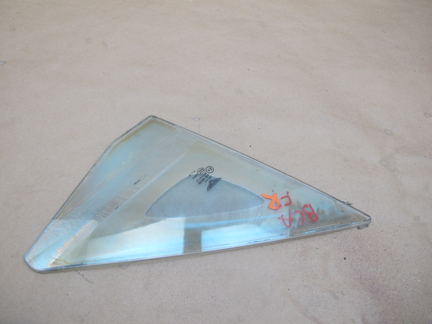 2006-2012 Bentley Continental Flying Spur Front Right Side Vent Glass Window