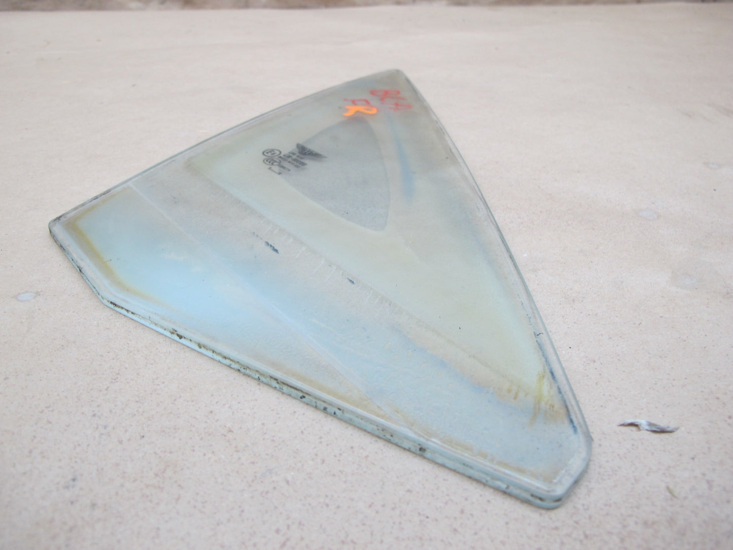 2006-2012 Bentley Continental Flying Spur Front Right Side Vent Glass Window