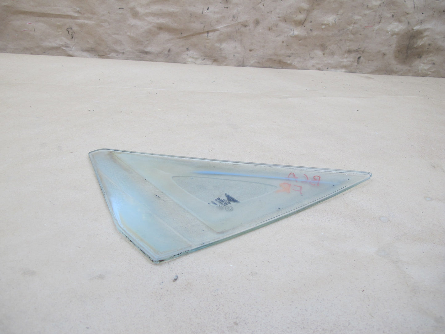 2006-2012 Bentley Continental Flying Spur Front Right Side Vent Glass Window