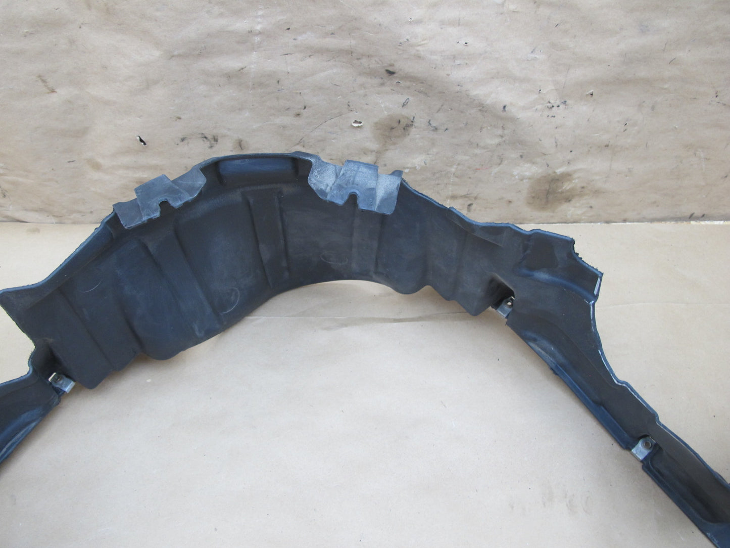 11-12 Fisker Karma Rear Bumper Shield Guard Lower Valance Support Panel OEM