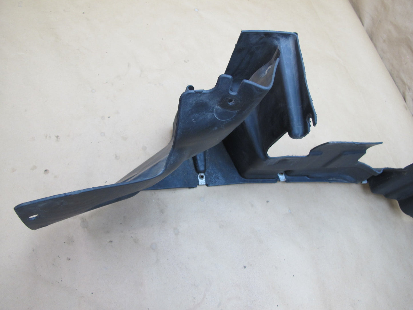 11-12 Fisker Karma Rear Bumper Shield Guard Lower Valance Support Panel OEM