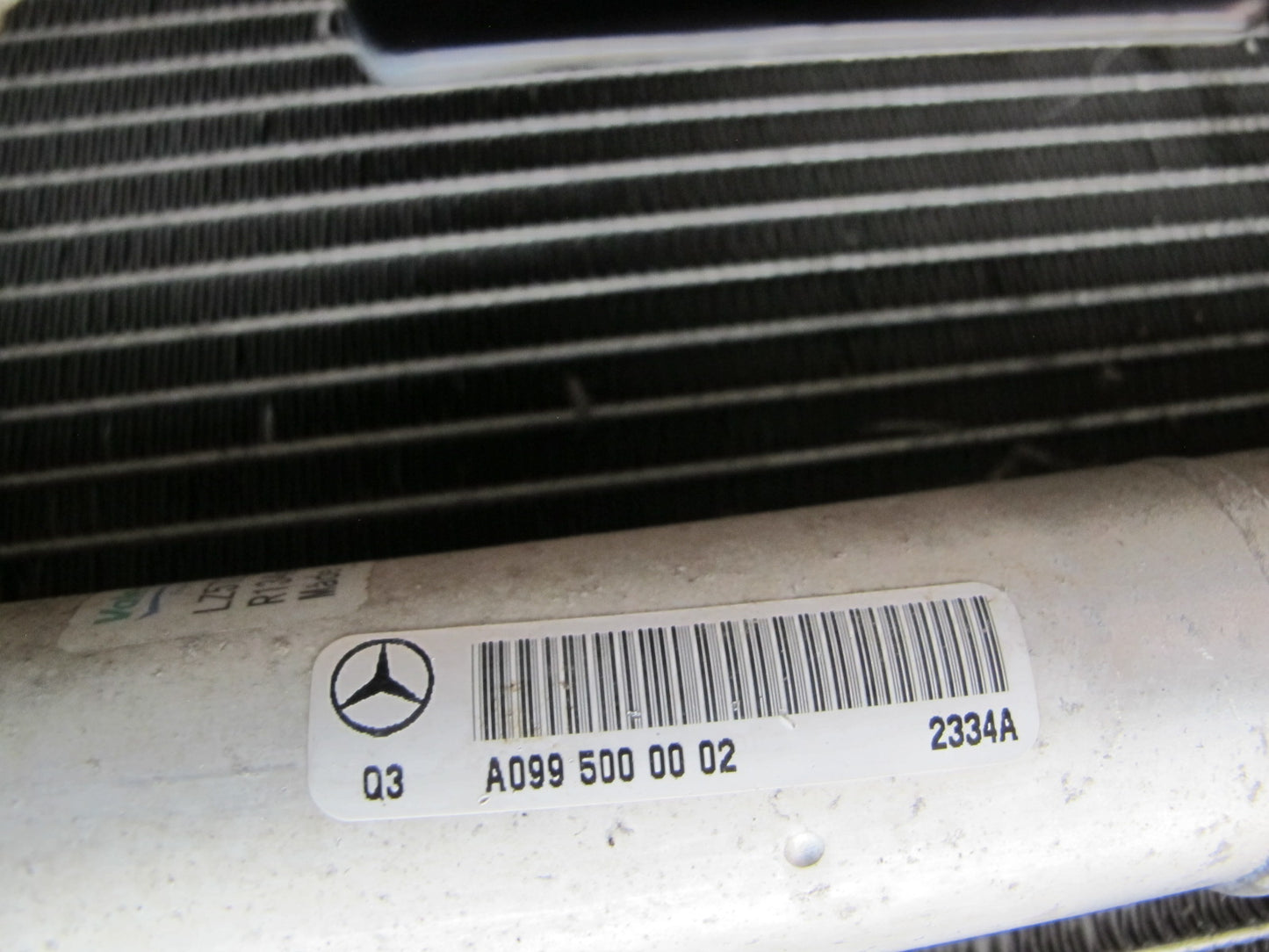 12-15 Mercedes W166 ML350 4MAT Engine Radiator Condenser Fan Core Support OEM