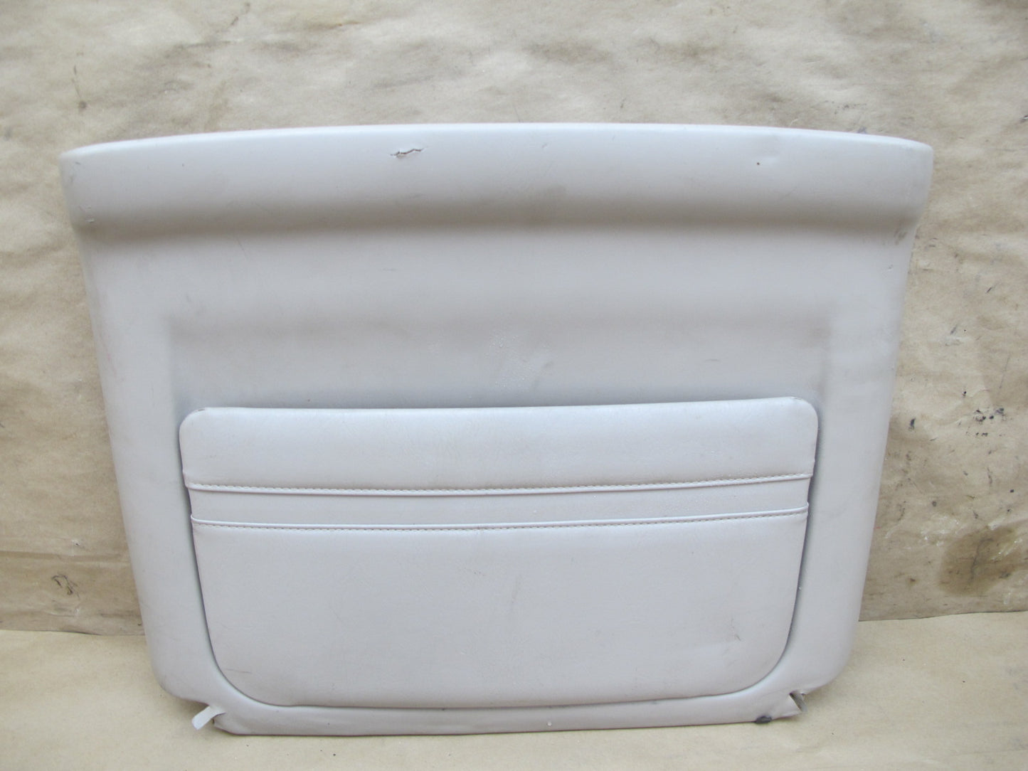 1998-2002 Lexus LX470 Front Right Passenger Side Seat Back Rear Panel Ivory