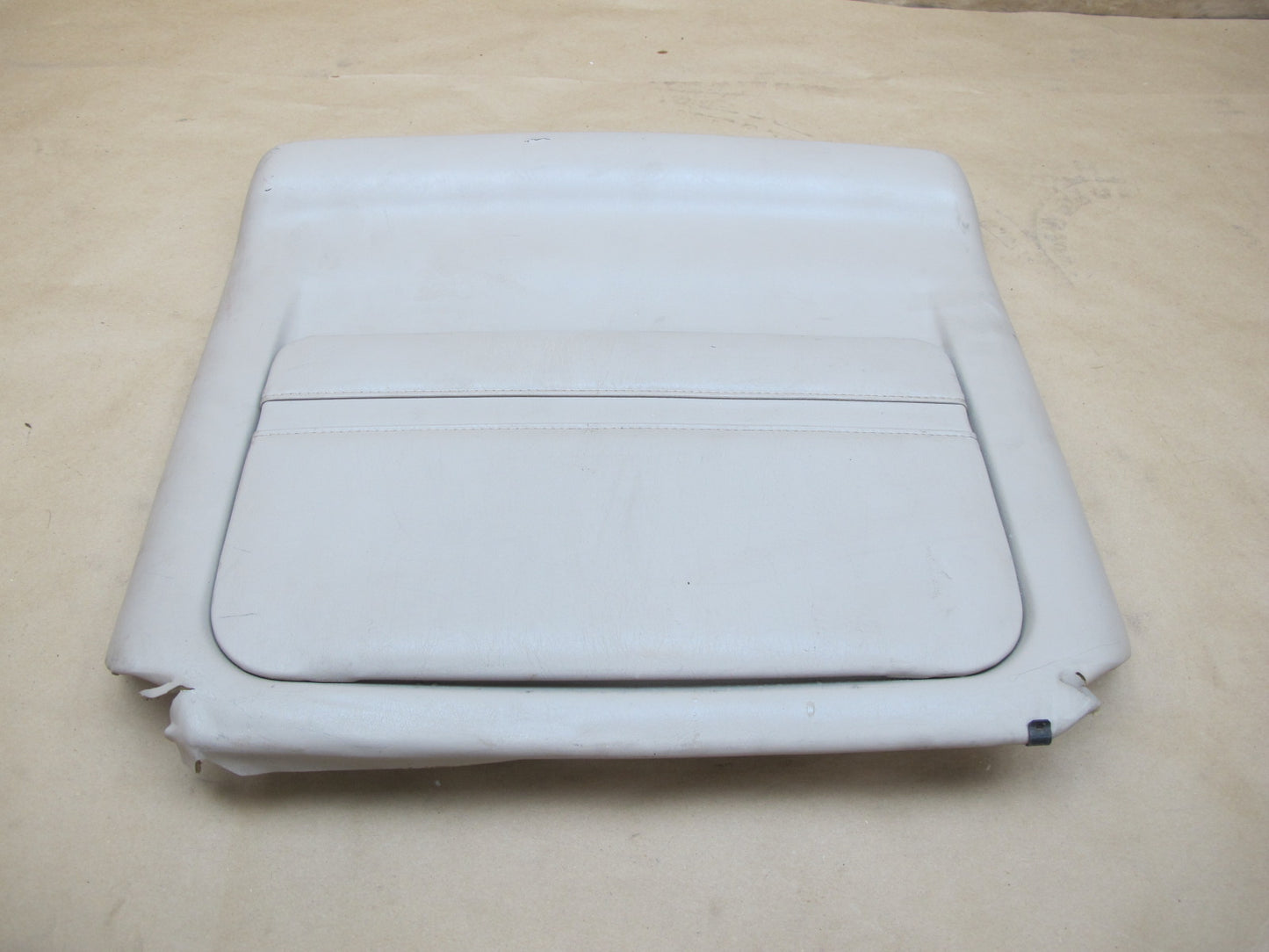 1998-2002 Lexus LX470 Front Right Passenger Side Seat Back Rear Panel Ivory