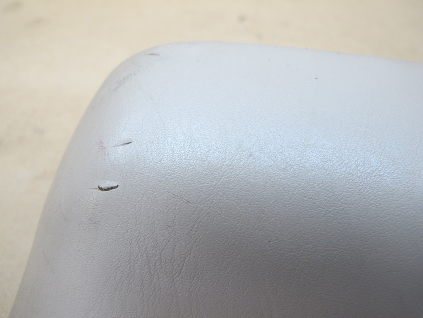 1998-2002 Lexus LX470 Front Right Passenger Side Seat Back Rear Panel Ivory