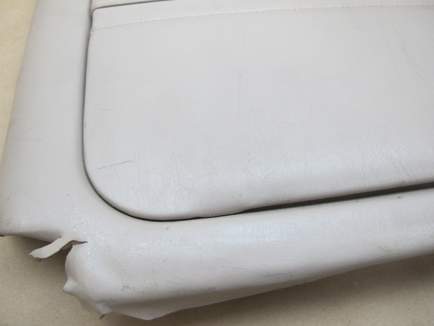 1998-2002 Lexus LX470 Front Right Passenger Side Seat Back Rear Panel Ivory