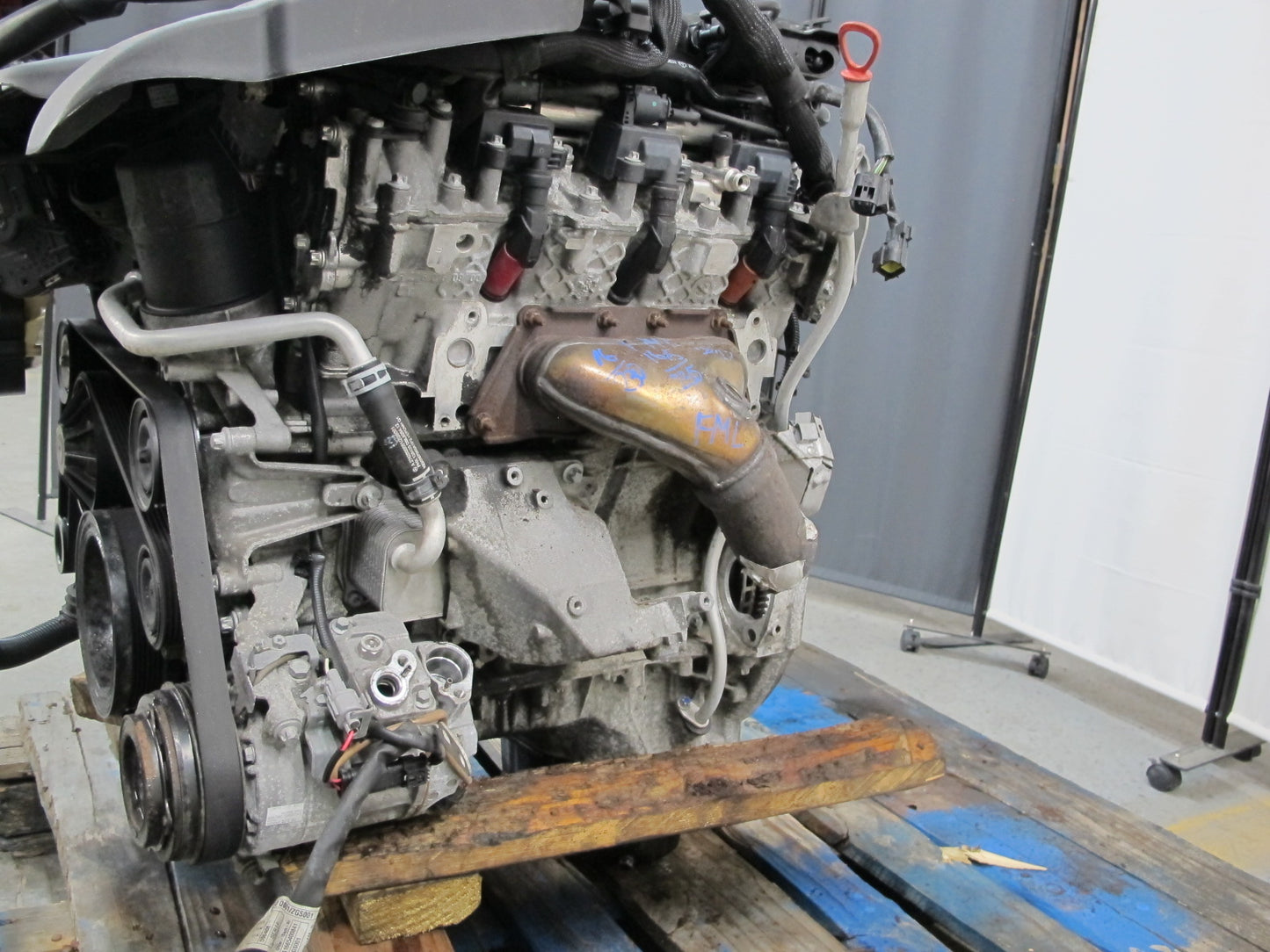 12-18 Mercedes W166 GLE ML350 M276 DE35 V6 3.5L AWD Complete Engine Motor 126K