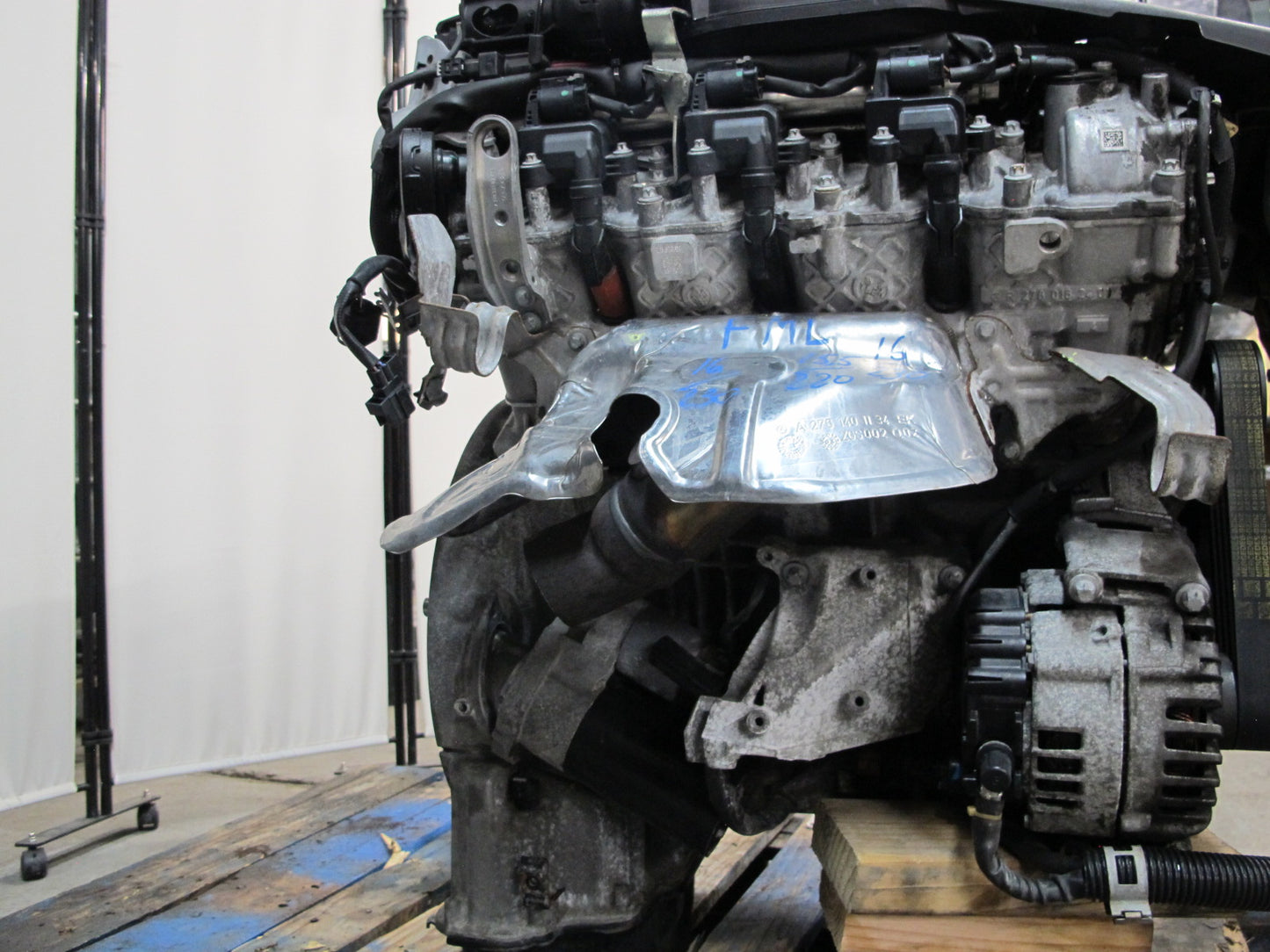 12-18 Mercedes W166 GLE ML350 M276 DE35 V6 3.5L AWD Complete Engine Motor 126K