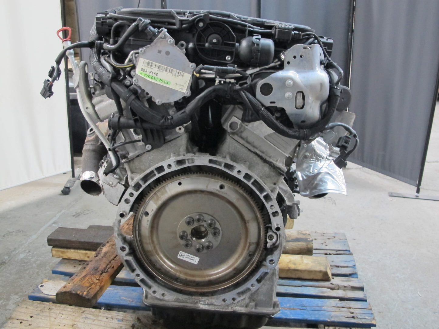 12-18 Mercedes W166 GLE ML350 M276 DE35 V6 3.5L AWD Complete Engine Motor 126K