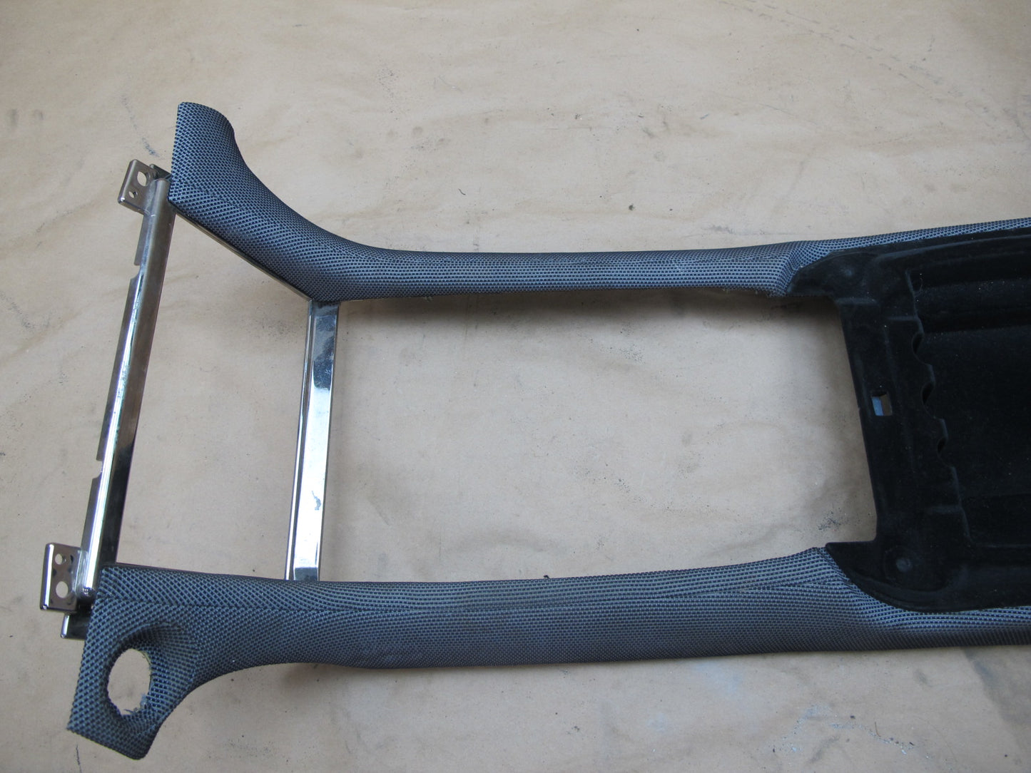 11-12 Fisker Karma Front Center Console Armrest Storage Trim Cover Panel OEM