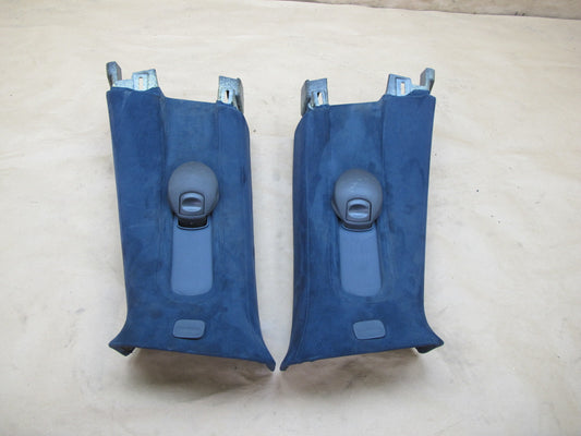 11-12 Fisker Karma Set of 2 Left & Right Upper B Pillar Trim Cover Panel OEM
