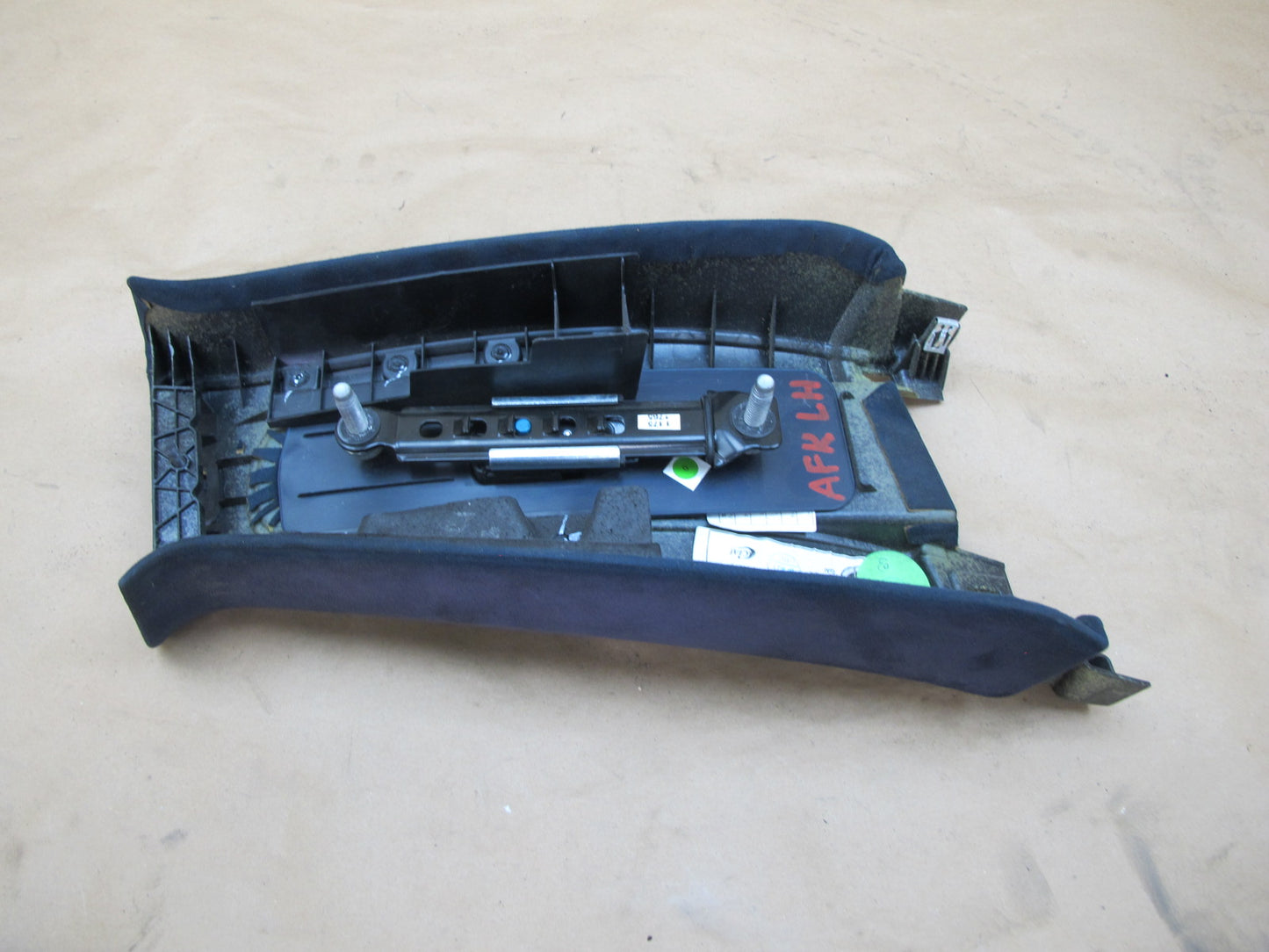 11-12 Fisker Karma Set of 2 Left & Right Upper B Pillar Trim Cover Panel OEM