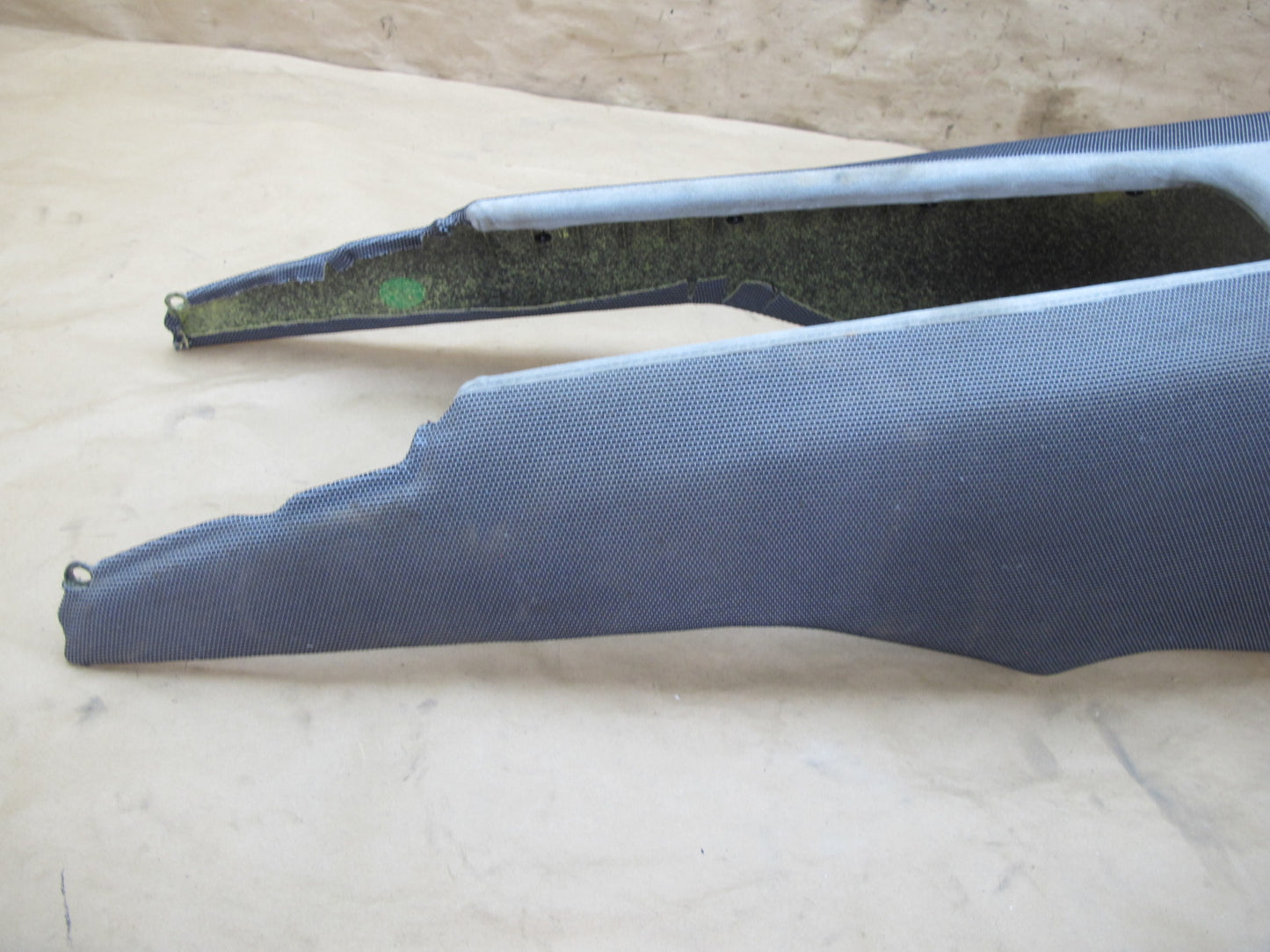 11-12 Fisker Karma Rear Center Console Armrest Trim Cover Panel OEM