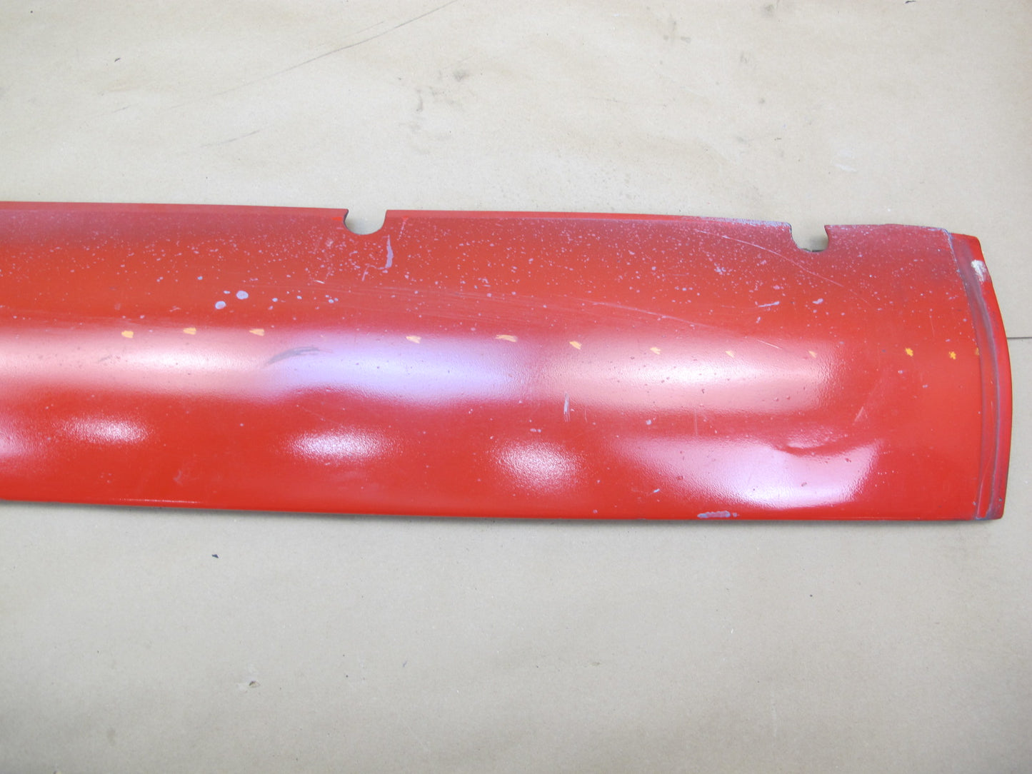 1987-1995 Porsche 928 S4 Rocker Molding Panel Skirt Right & Left Side Set RED