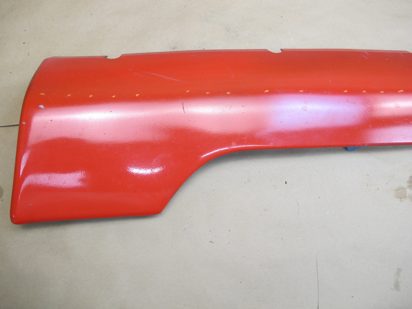 1987-1995 Porsche 928 S4 Rocker Molding Panel Skirt Right & Left Side Set RED