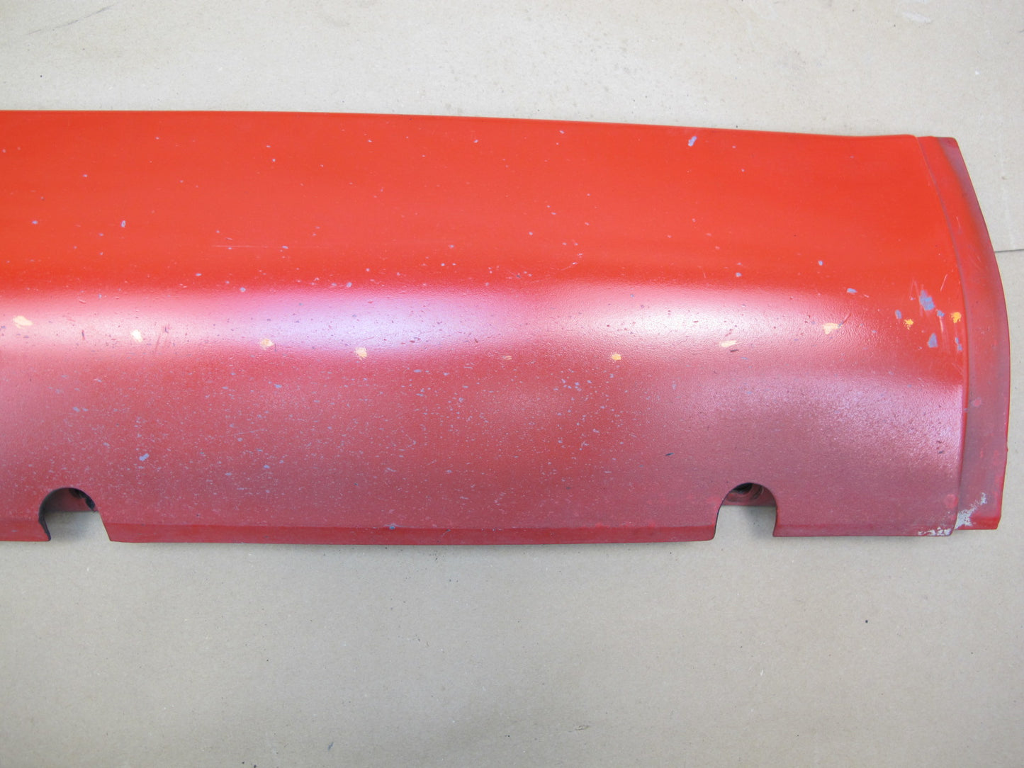 1987-1995 Porsche 928 S4 Rocker Molding Panel Skirt Right & Left Side Set RED