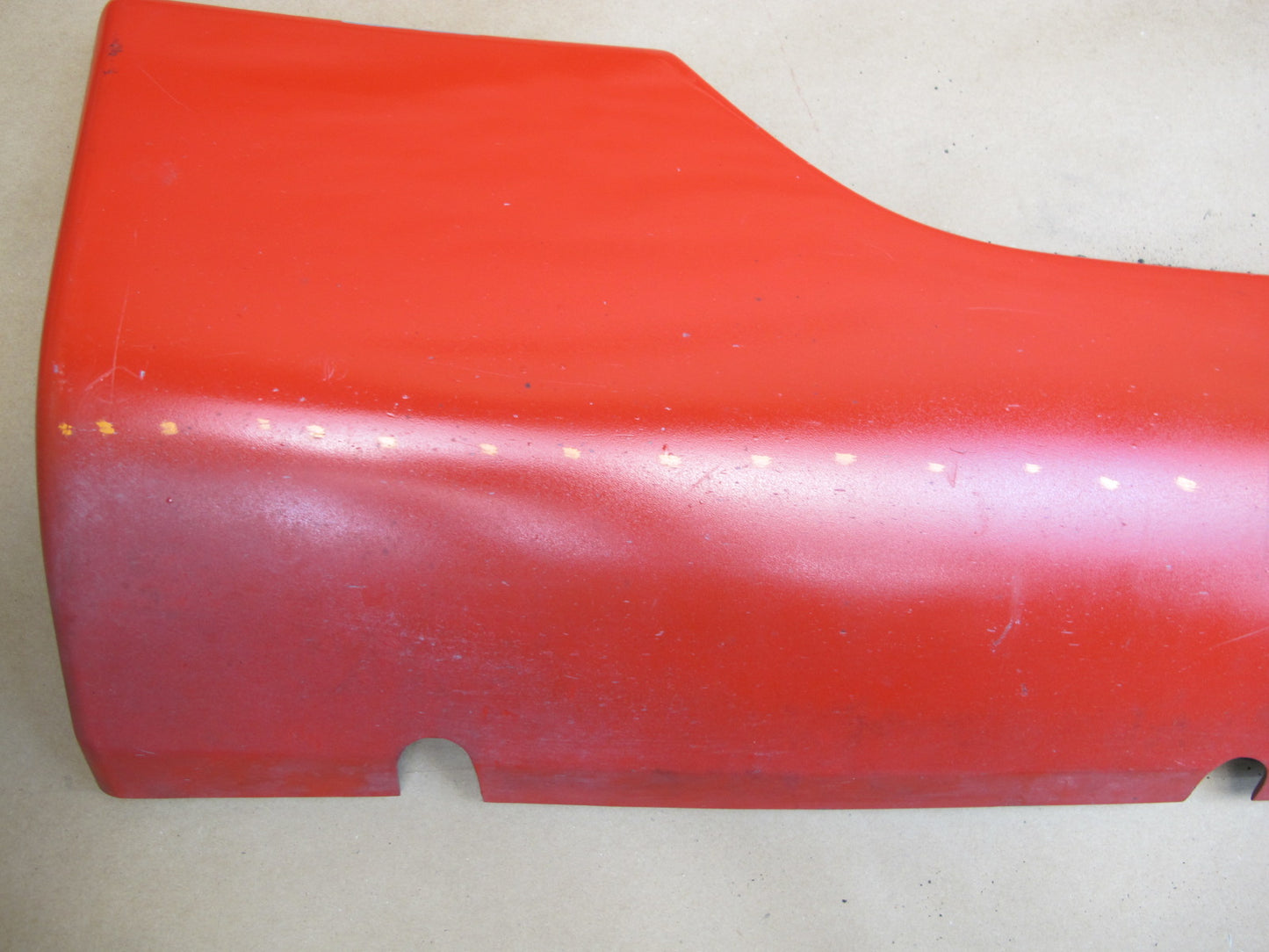 1987-1995 Porsche 928 S4 Rocker Molding Panel Skirt Right & Left Side Set RED