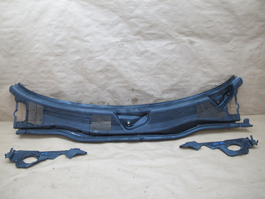 11-12 Fisker Karma Front Windshield Wiper Cowl Air Vent Cover Panel Set OEM