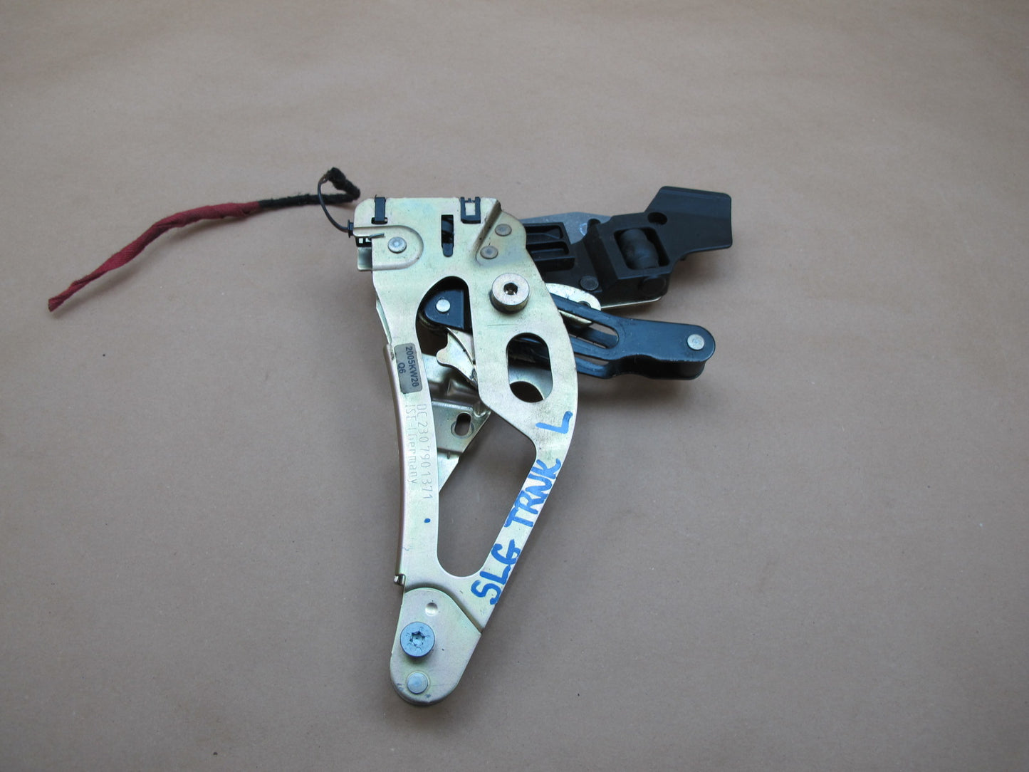 03-12 Mercedes R230 Convertible Rear Left & Right Trunk Hinge OEM