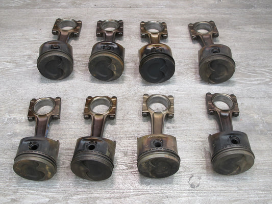 1983-1984 Porsche 928 S 4.7L Engine Piston Connecting Rod Set of 8 78K Miles