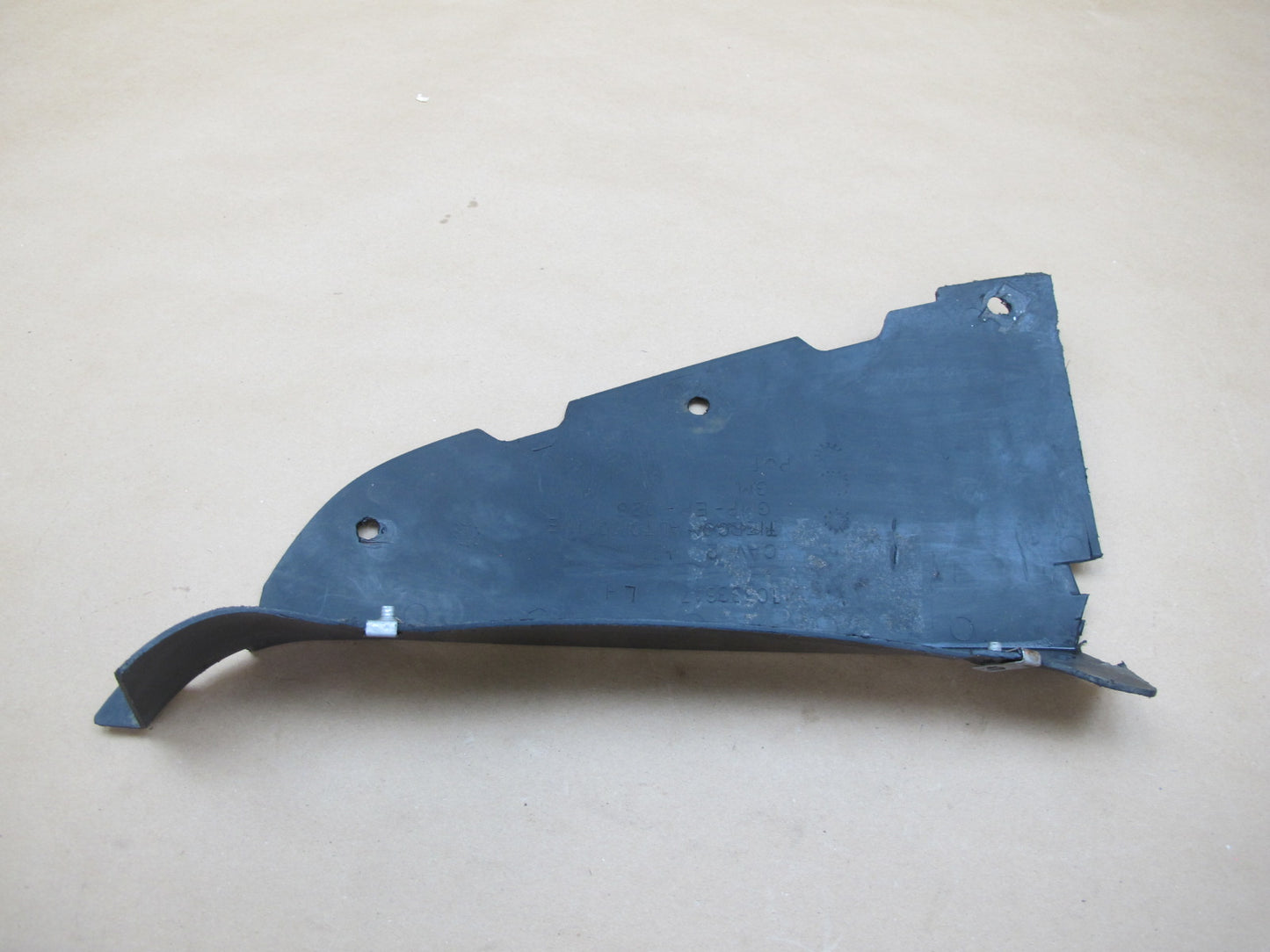 97-04 Chevrolet Corvette C5 Front Left Fender Splash Shield Panel Insert OEM