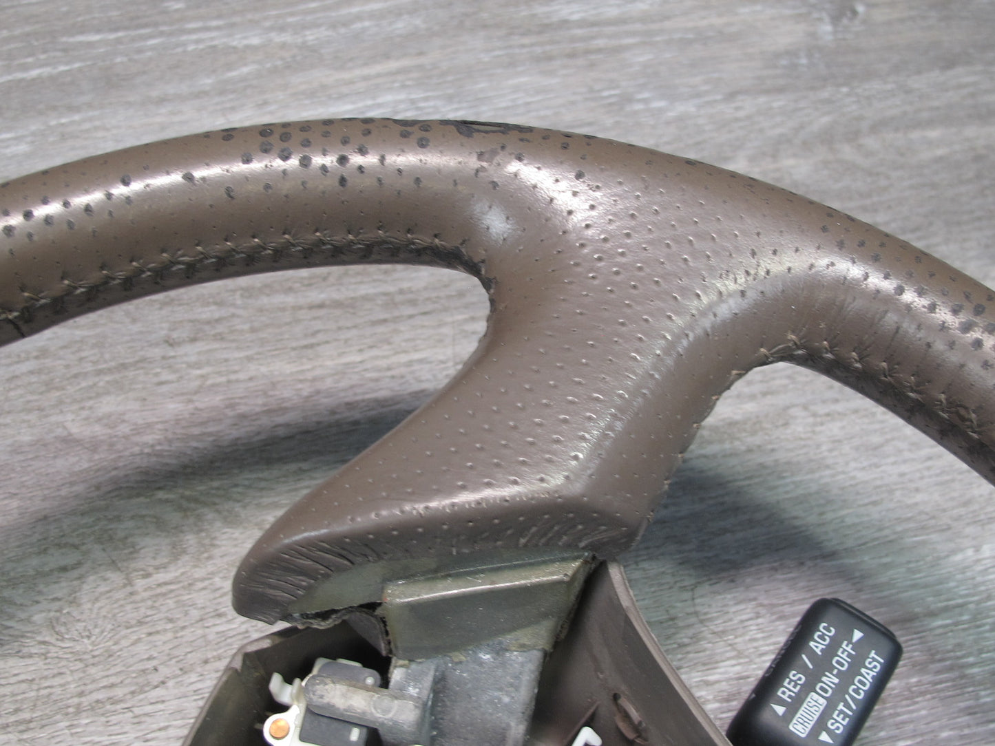 92-00 Lexus JZZ31 SC300 SC400 Leather Steering w Cruise Switch OEM