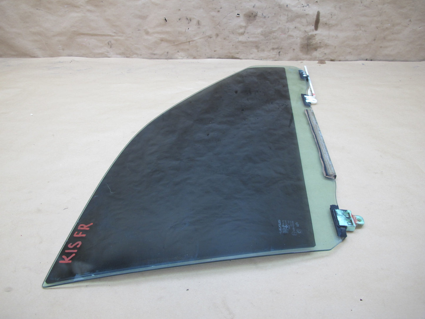 01-03 Lexus JCE10L IS300 Front Right Door Glass Window OEM