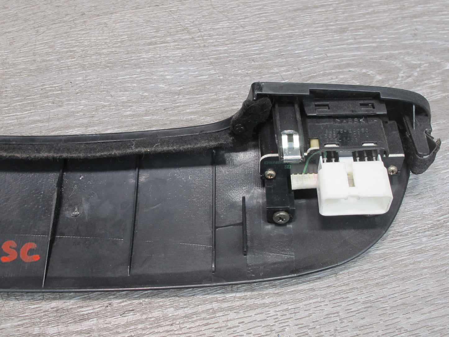 98-00 Lexus SC300 SC400 Dash Instrument Cluster Trim Cover w Switches OEM