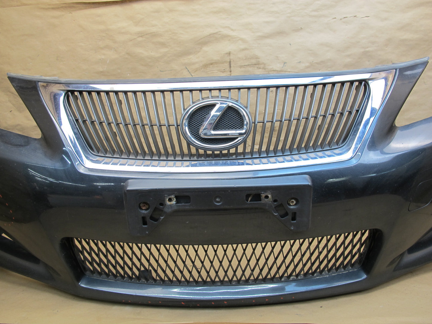 10-11 Lexus IS350 IS250 Convertible Front Bumper Cover OEM