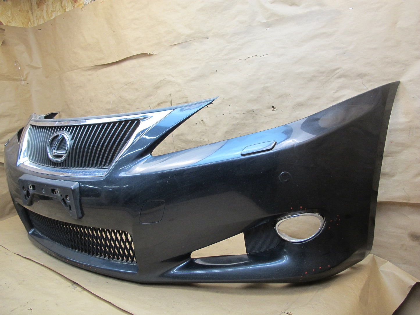 10-11 Lexus IS350 IS250 Convertible Front Bumper Cover OEM