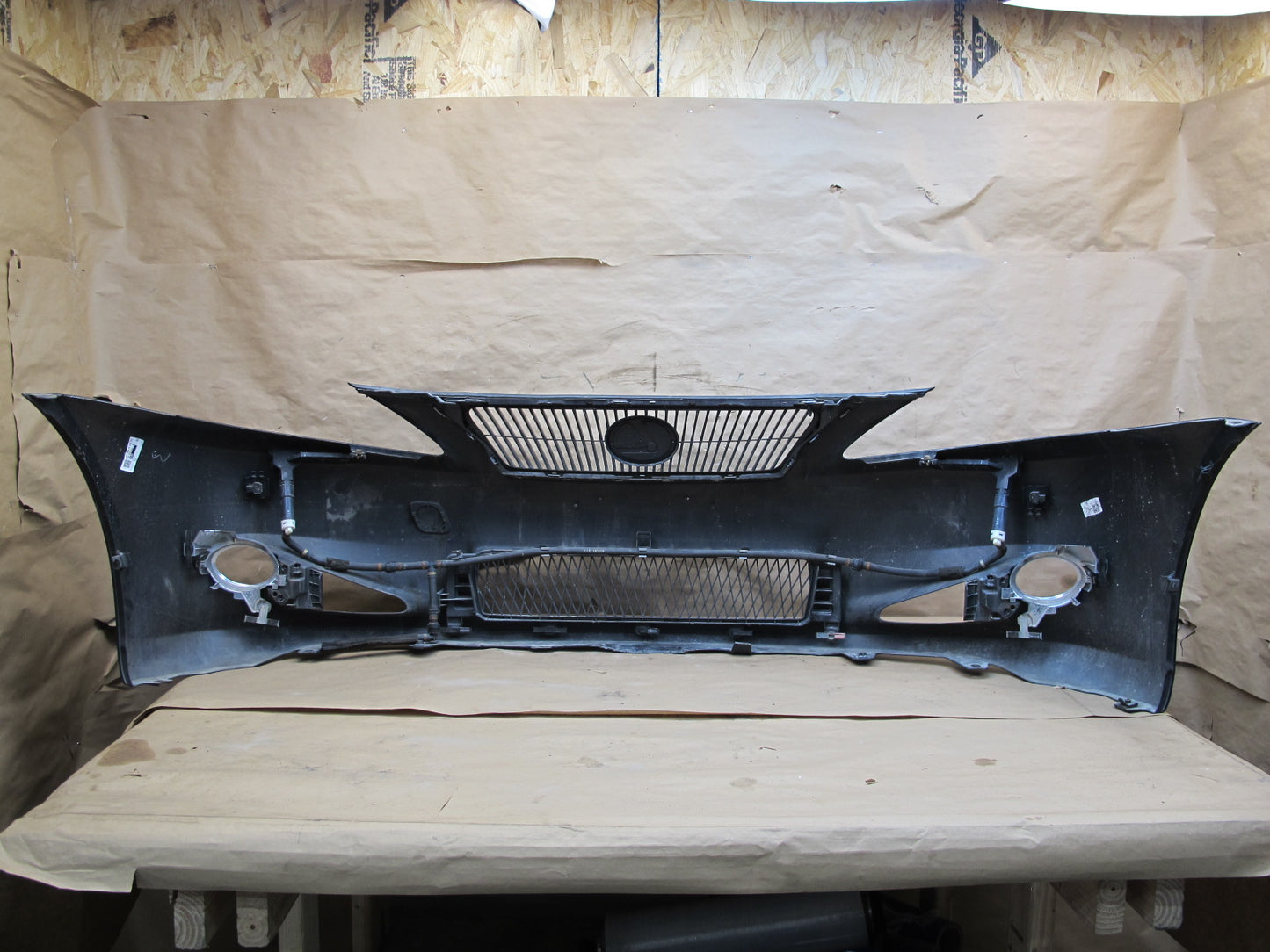 10-11 Lexus IS350 IS250 Convertible Front Bumper Cover OEM