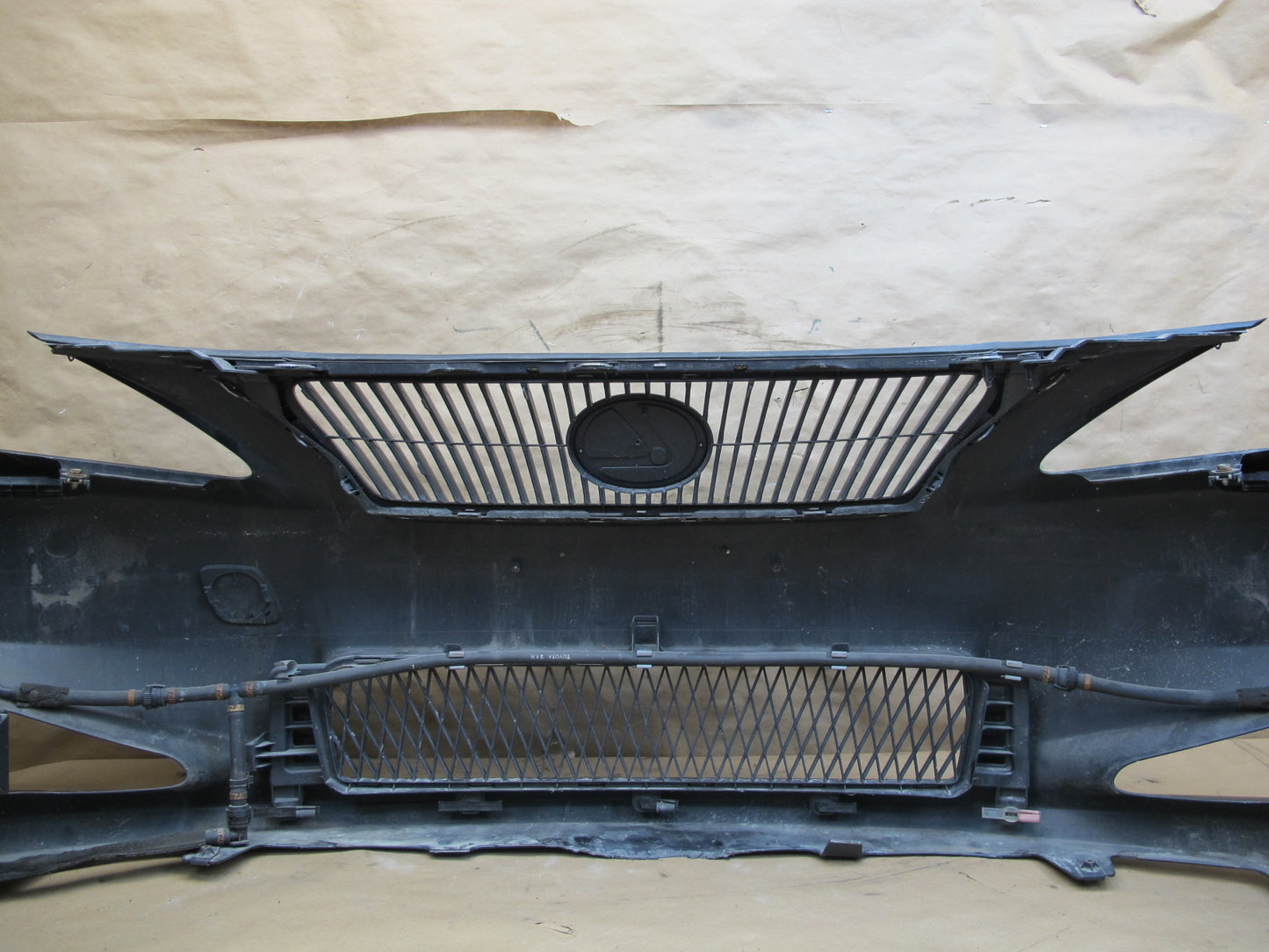 10-11 Lexus IS350 IS250 Convertible Front Bumper Cover OEM