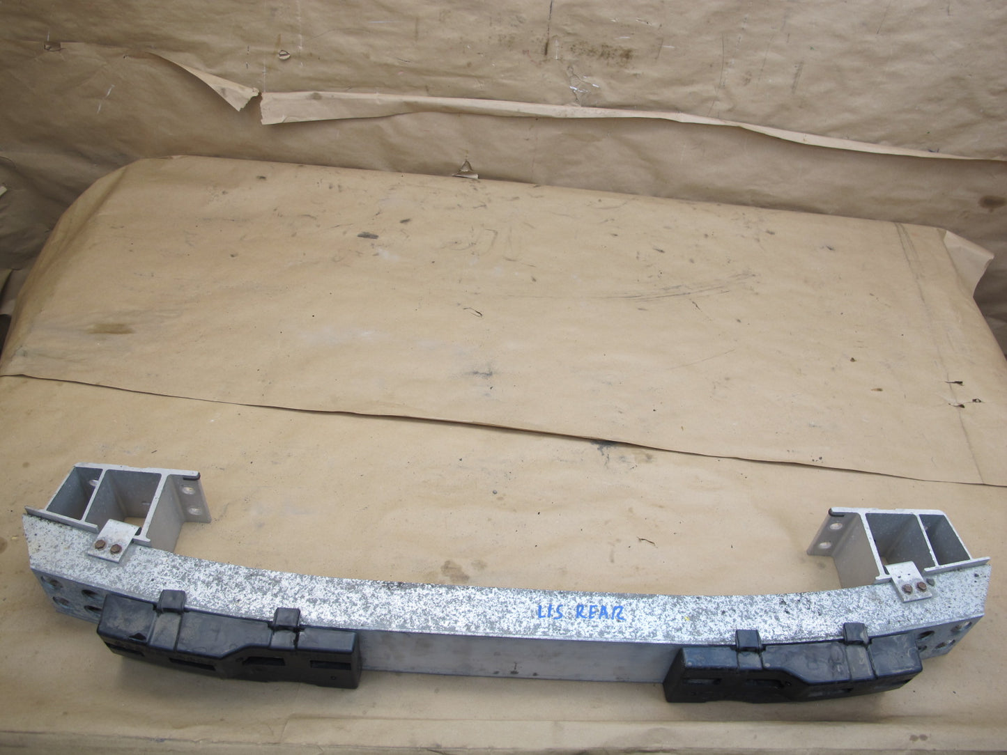 10-13 Lexus IS250 IS350 Convertible Rear Bumper Impact Reinforcement Bar OEM