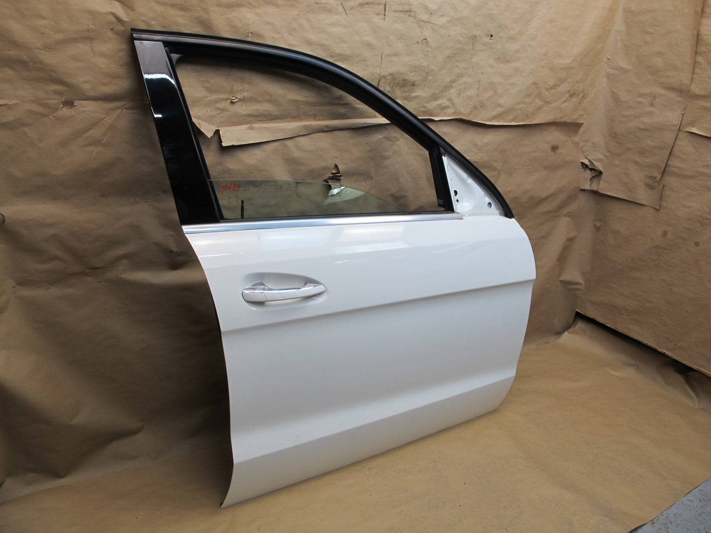 12-18 Mercedes W166 GLE Ml-class Front Right Door Shell Panel Cover Assy OEM