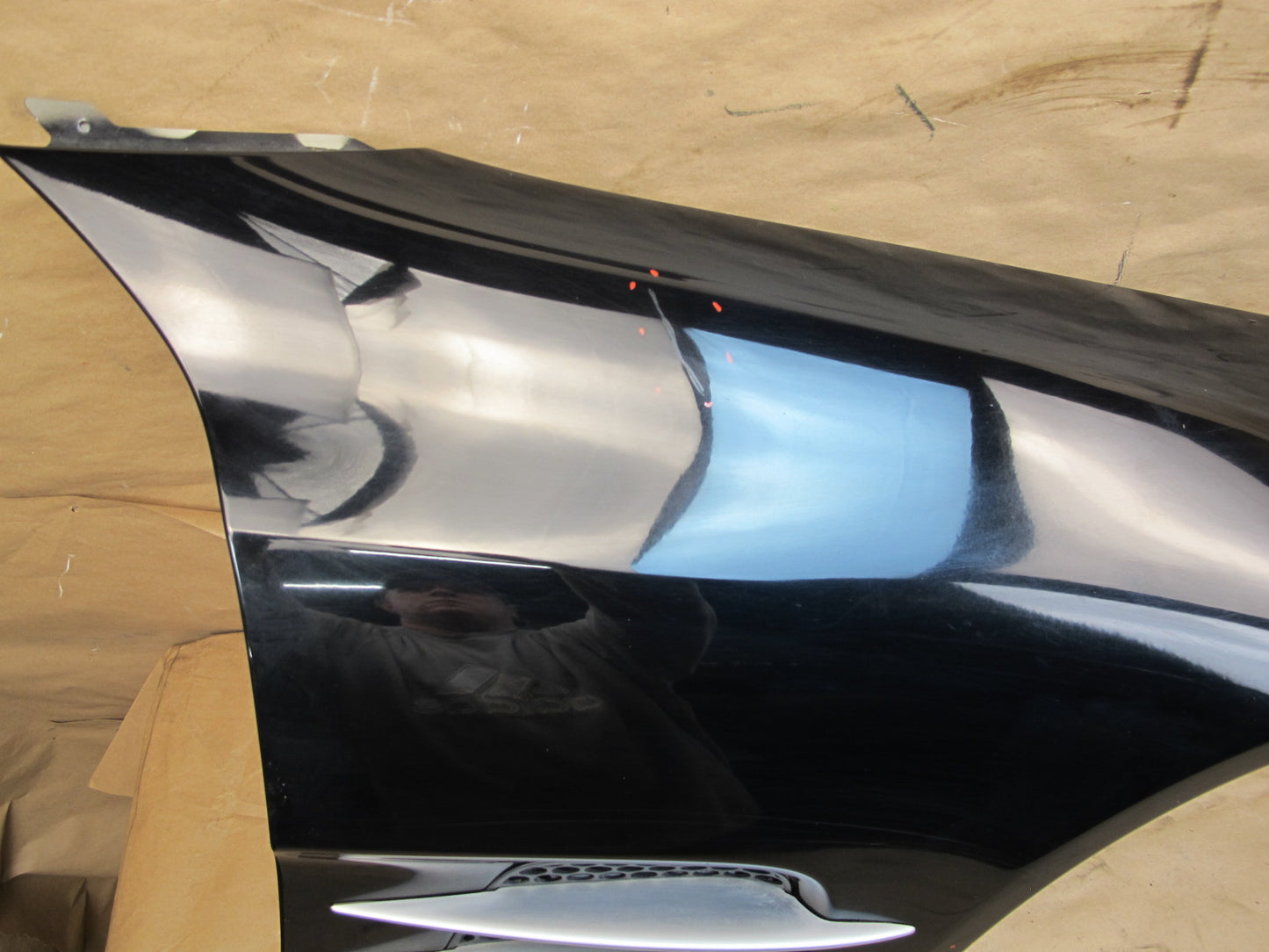03-08 Mercedes R230 Sl-class Front Right Fender Shell Panel Cover Black OEM
