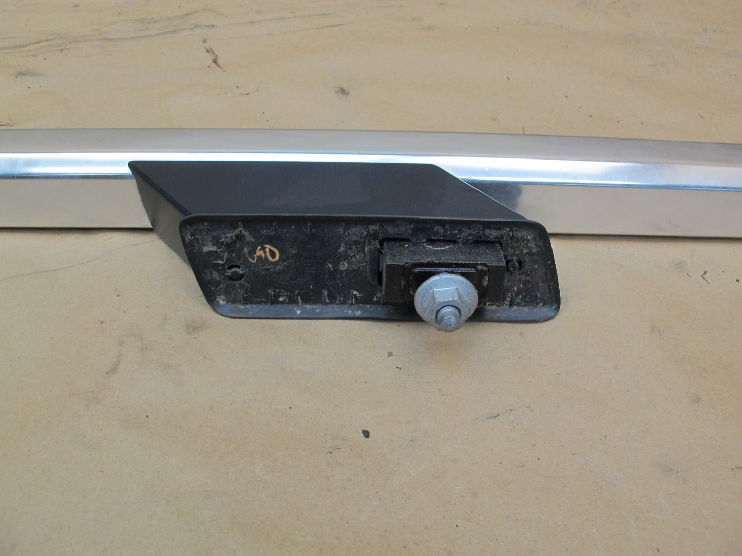 12-15 Mercedes W166 Ml-class Set of 2 TOP Roof Luggage Rack Rail OEM