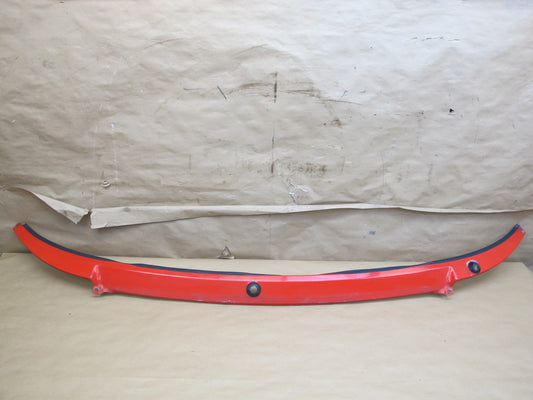 1987-1995 Porsche 928 S4 Front Windshield Lower Cowl Panel Cover RED