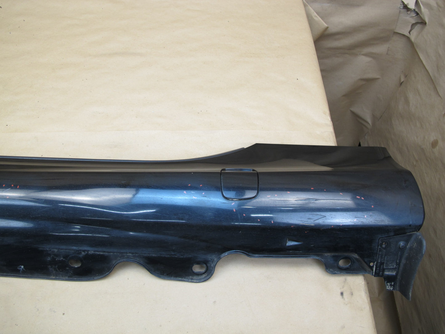 03-08 Mercedes R230 Sl-class Set of 2 Side Skirt Rocker Panel Molding OEM
