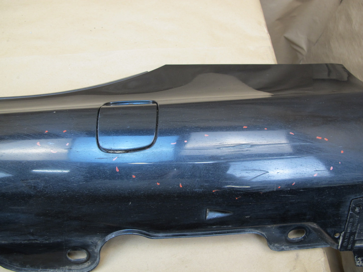 03-08 Mercedes R230 Sl-class Set of 2 Side Skirt Rocker Panel Molding OEM