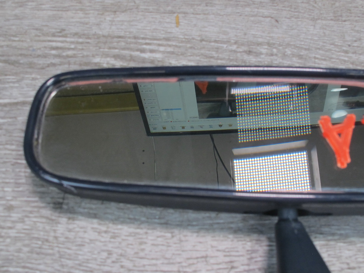 92-96 Toyota Cresta MARK2 JZX90 Manual Dimming Interior Rear View Mirror  OEM