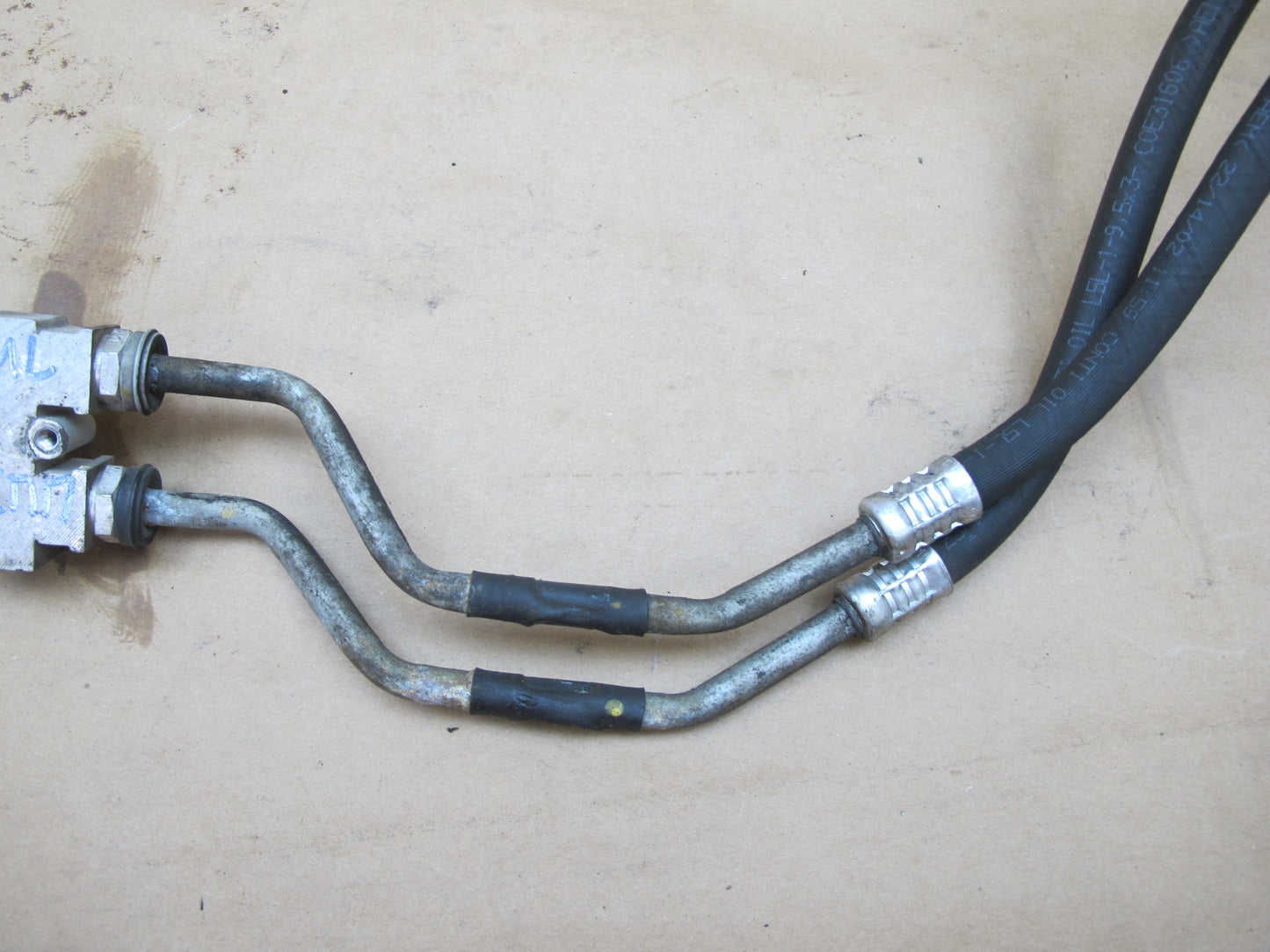 12-18 Mercedes W166 GLE350 ML350 AT Auto Transmission Oil Cooler Hose Line OEM