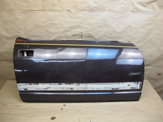 79-83 Datsun Nissan 280ZX S130 2+0 Right Passenger Door Shell Panel Brown OEM