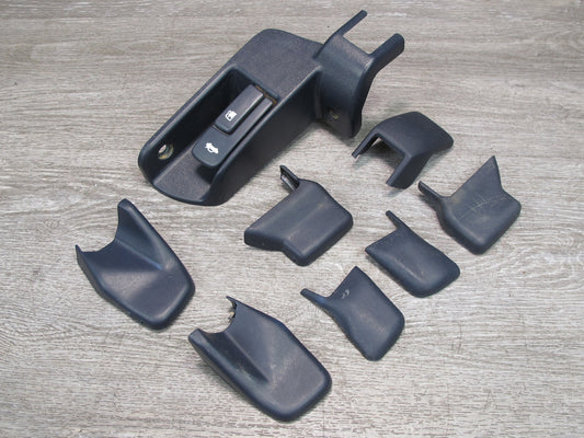 92-96 Toyota Cresta MARK2 JZX90 Fuel Trunk Lid Handle Seat Trim Cover Set OEM