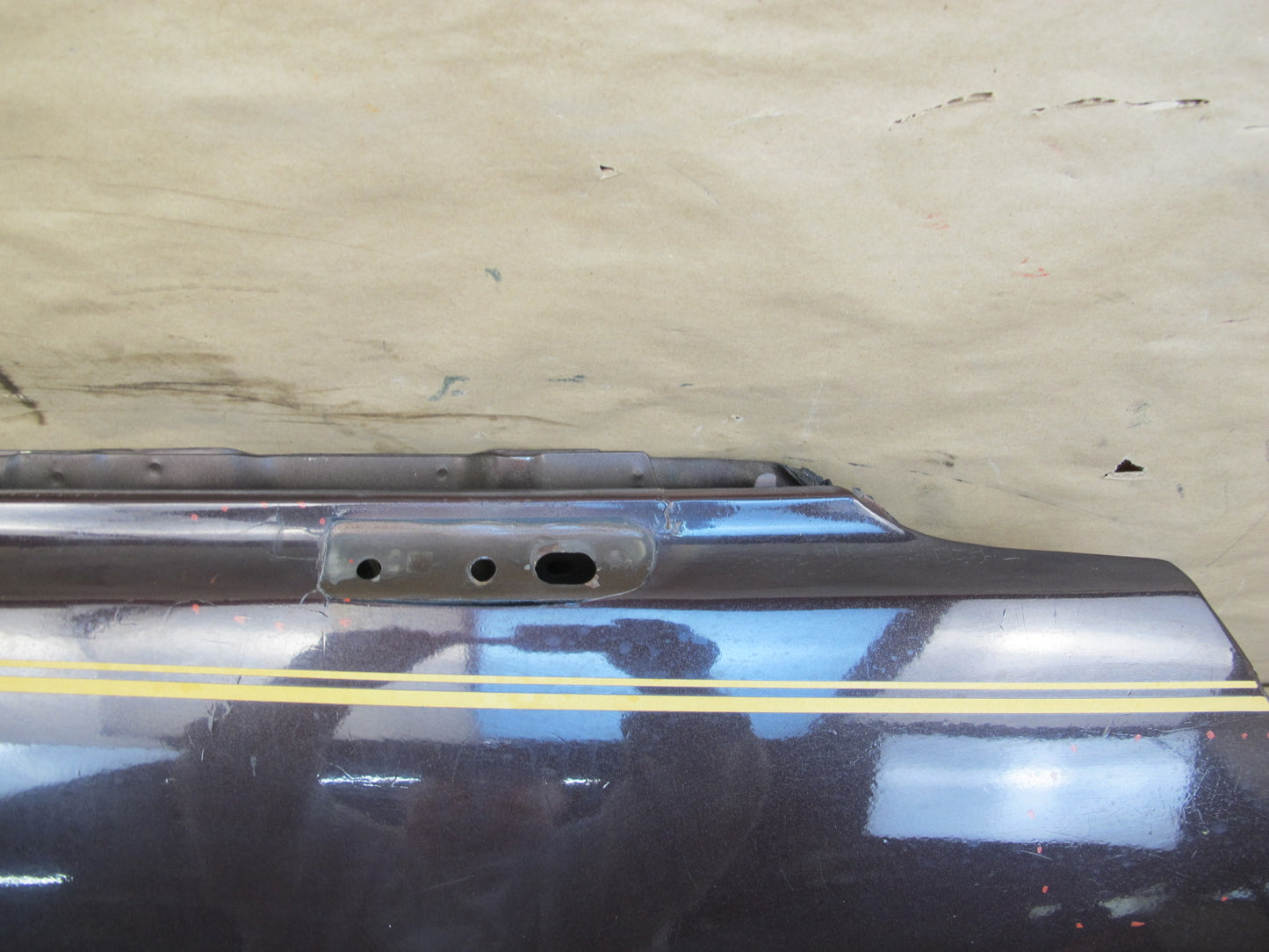 79-83 Datsun Nissan 280ZX S130 2+0 Right Passenger Door Shell Panel Brown OEM
